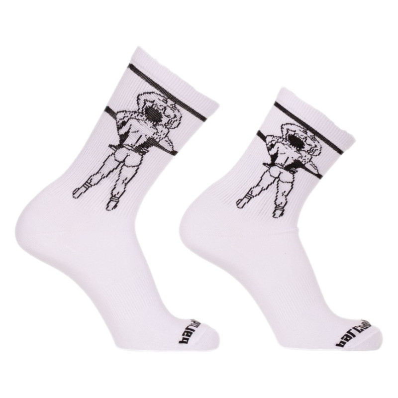 Barcode Berlin Chaussettes blanches Blowjob Barcode